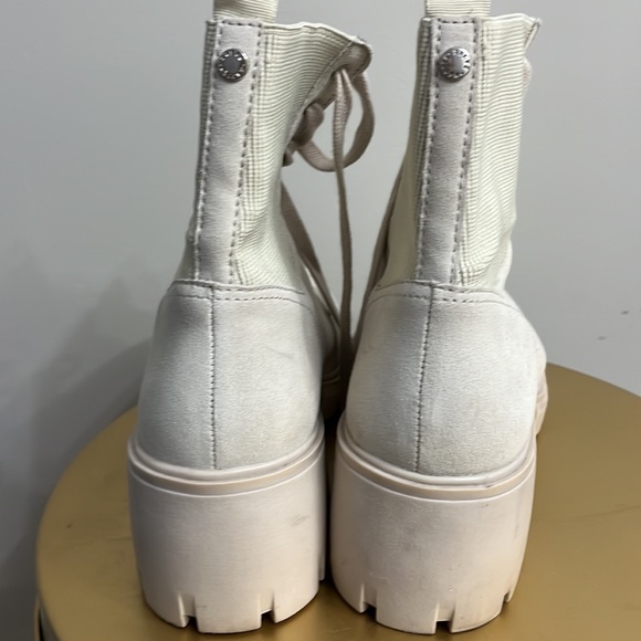 𝗦𝘁𝗲𝘃𝗲 𝗠𝗮𝗱𝗱𝗲𝗻 • Zanet Leather Lug Boots Sand Size 10 - Picture 4 of 14